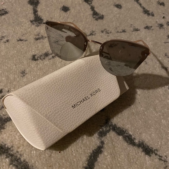 Women’s Mirrored Michael Kors Sunglasses - Picture 3 of 5